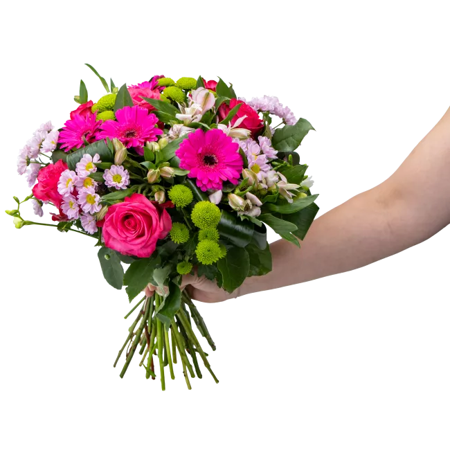 Bouquet of pink flowers